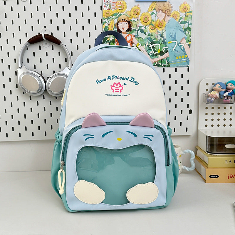 Süßer Katzen-Themen Rucksack Karnz