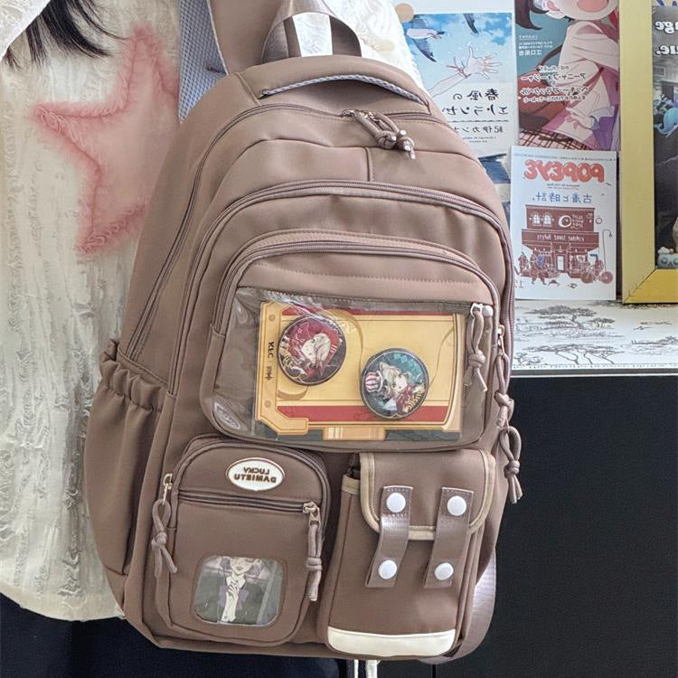 Grafikillustration Mehrfach-Fach Rucksack
