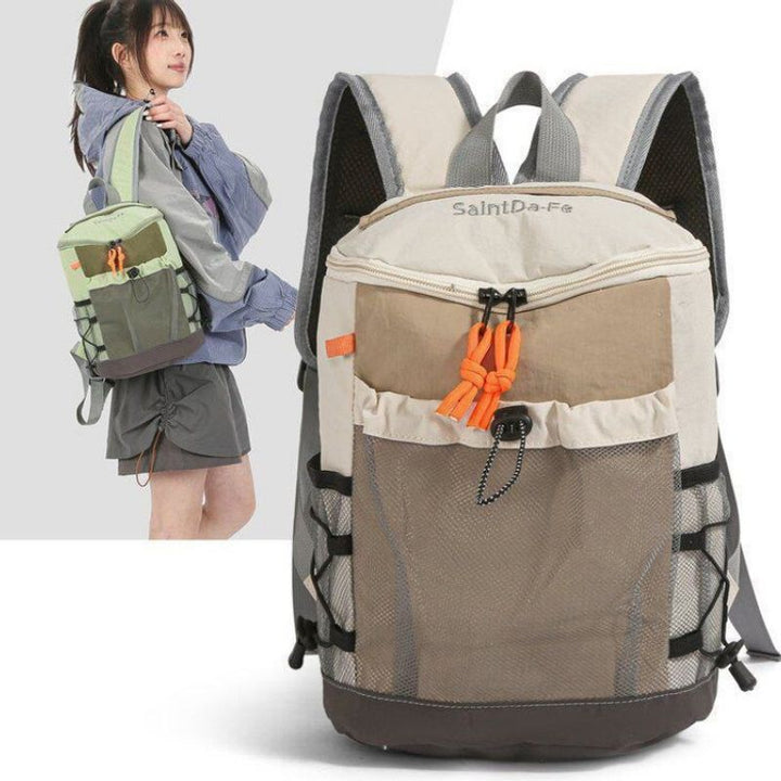 Damen Vielseitiger Mehrfach-Fach Rucksack Karnz