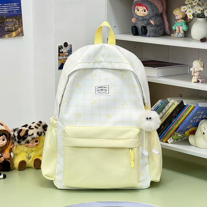 Stylischer kariert Rucksack