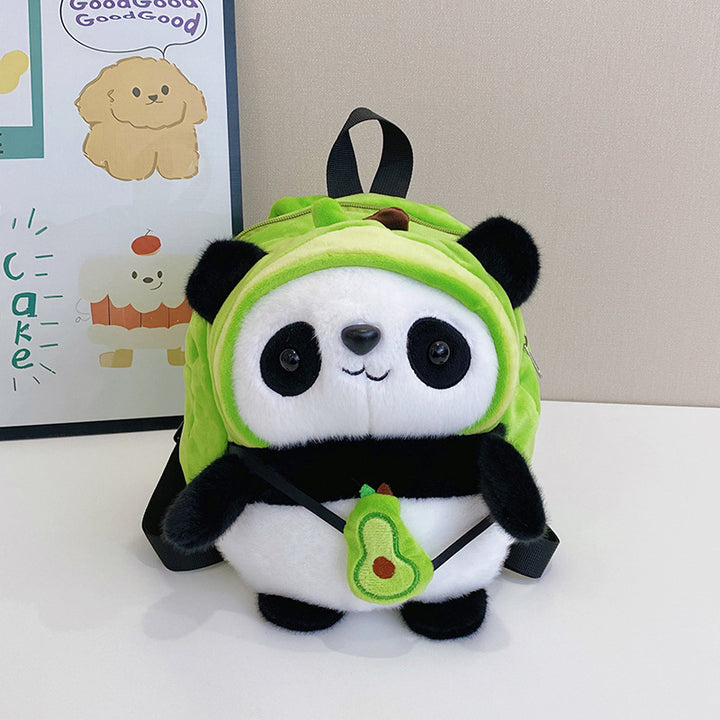 Plüsch-Rucksack mit Panda-Design Karnz
