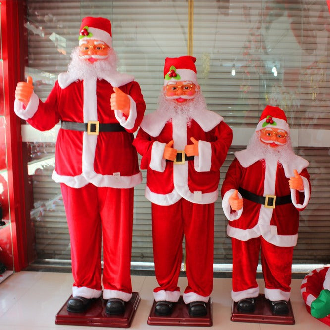 Dekorative Santa Claus Figuren Karnz