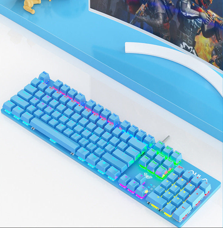 RGB Hinterleuchtete Mechanische Gaming-Tastatur Karnz