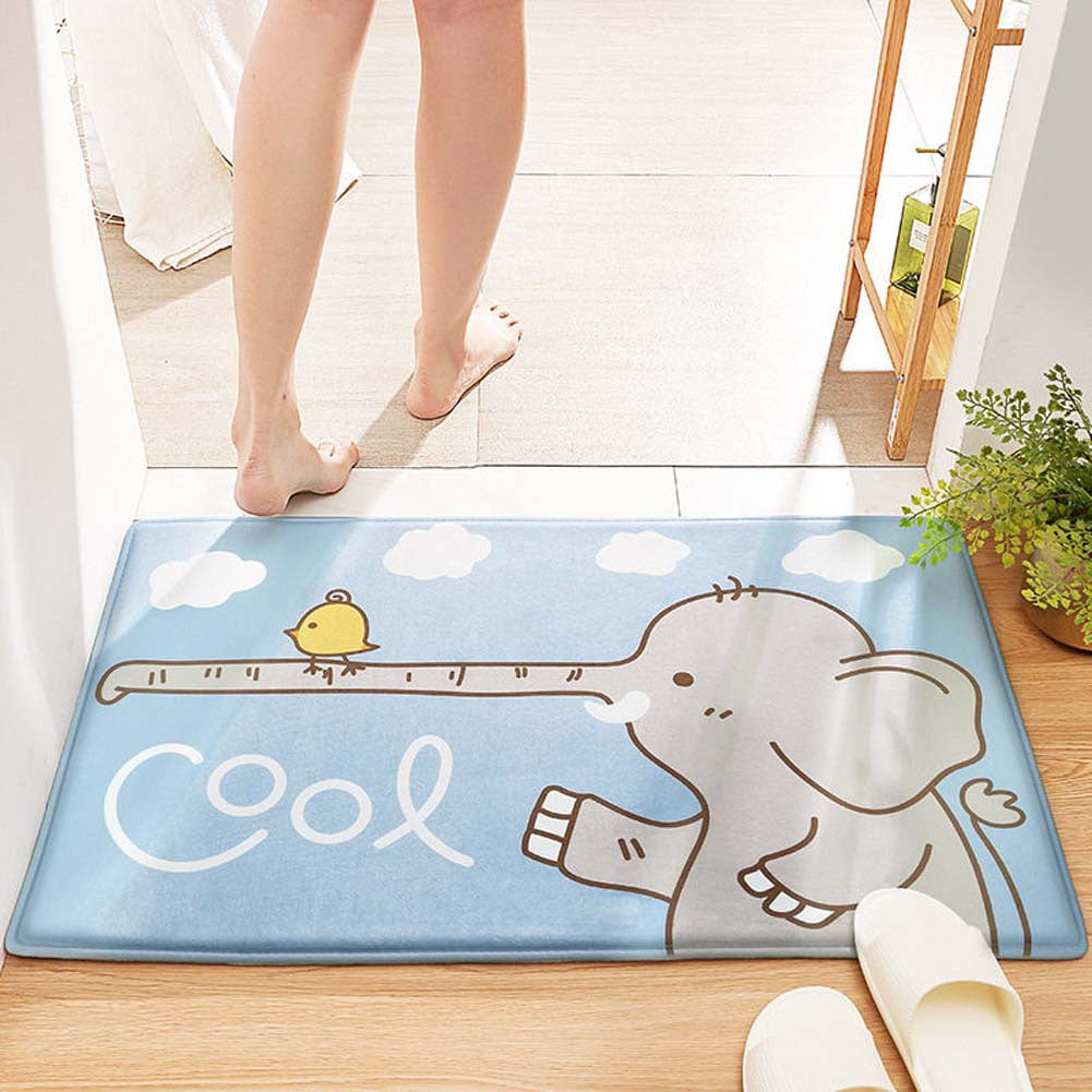 Verspieltes Tierdesign Badmatte
