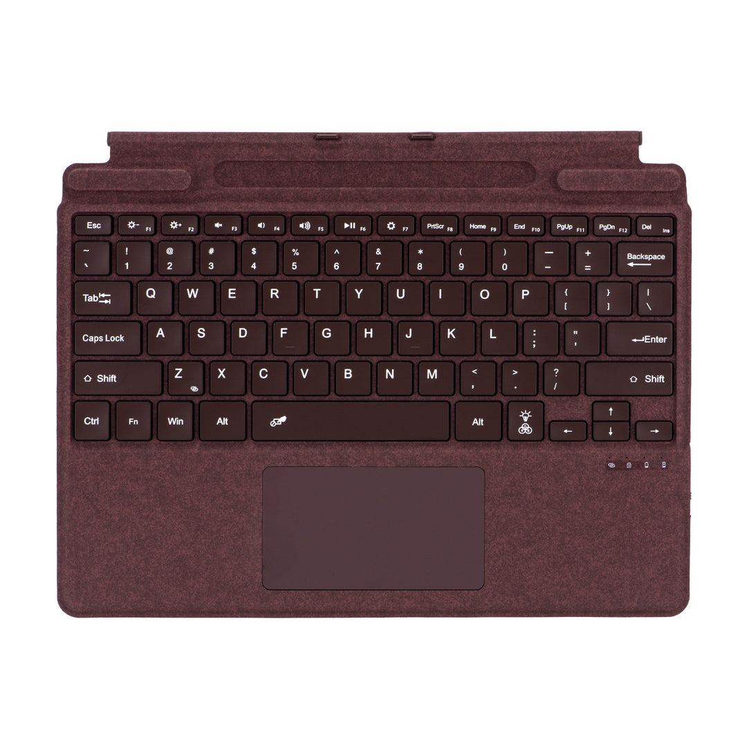 Ergonomische drahtlose Tastatur mit integriertem Touchpad Karnz