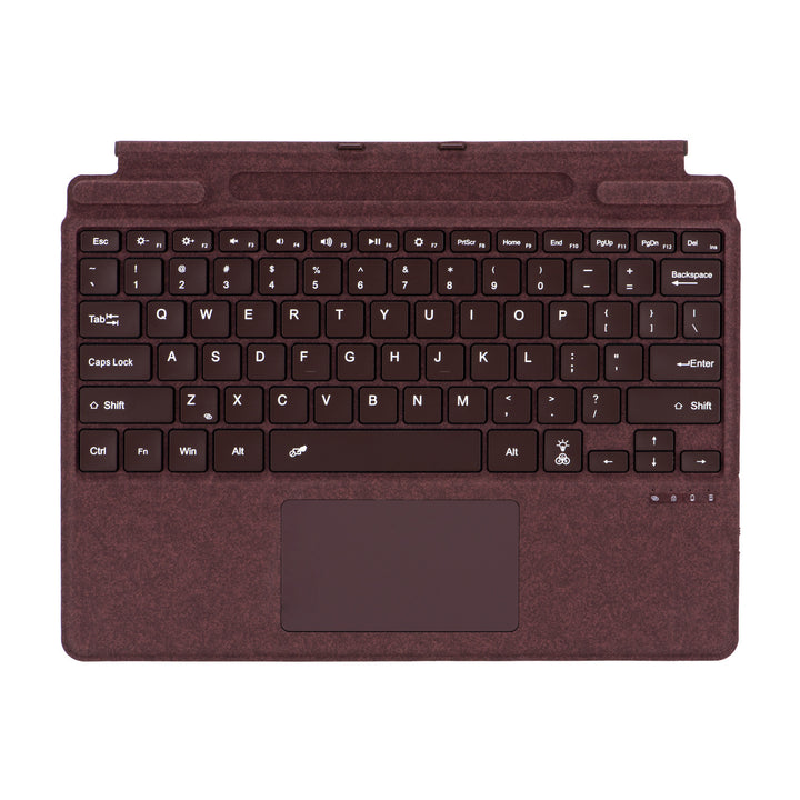 Ergonomische drahtlose Tastatur mit integriertem Touchpad Karnz