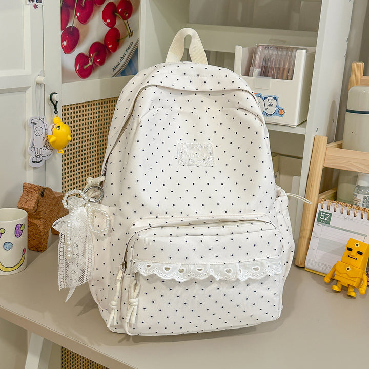 Adorable Polka Dot Rucksack Karnz