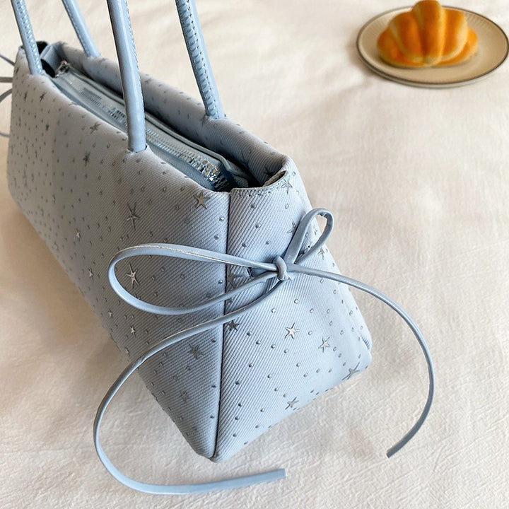 Sternenmuster Abend Handtasche