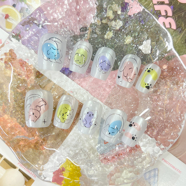 Kreative Nagelkunst mit Tiermotiven Karnz