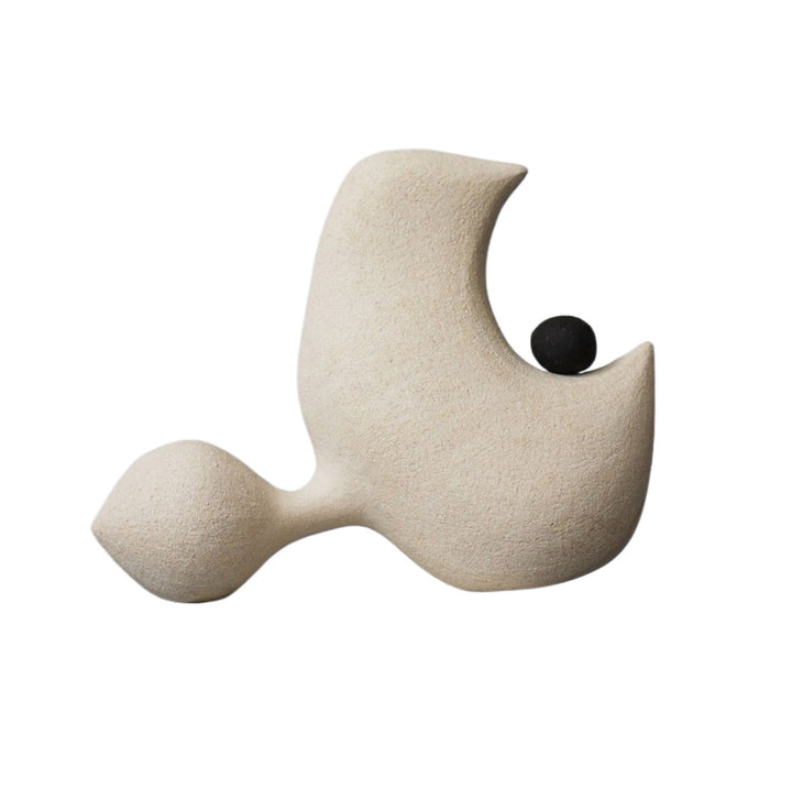 Abstracte Welle Skulptur
