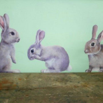 Bunte Eule Dekorative Wandkunst