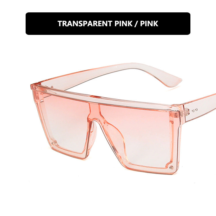 Damen futuristische Sonnenbrille im schützenden Oversized-Format Karnz