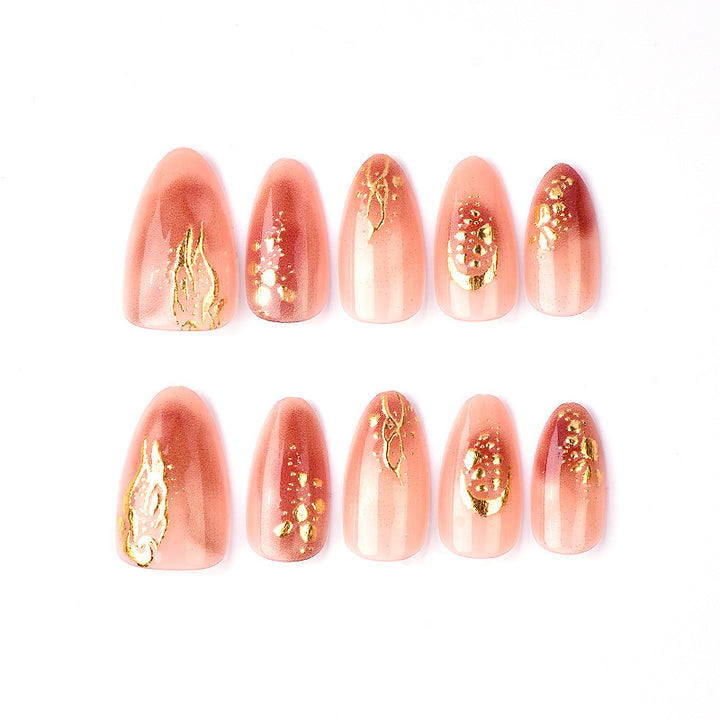 Elegantes Nail Art Press-On Set