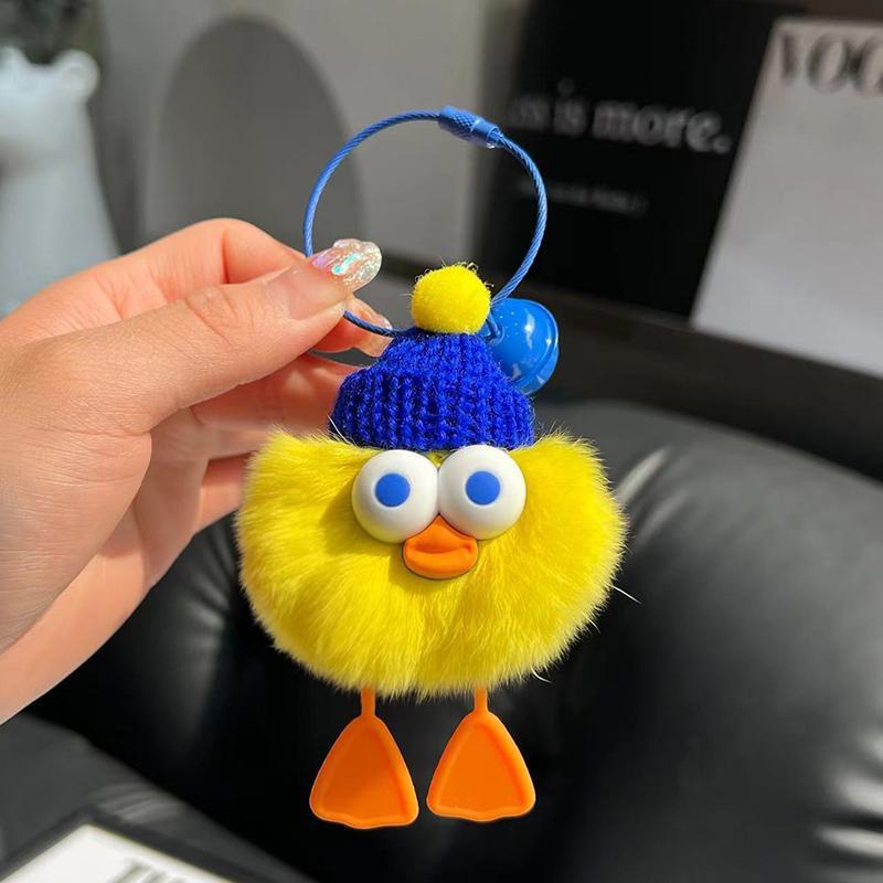 Süßer Plüsch-Enten-Schlüsselanhänger Zubehör Karnz