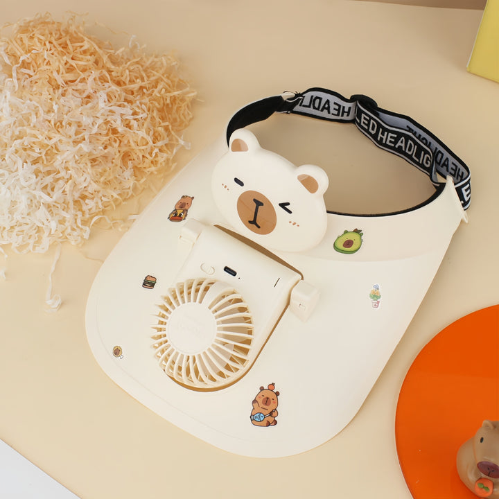 Damen Tragbarer Handventilator mit vielseitigem Pandadesign Karnz