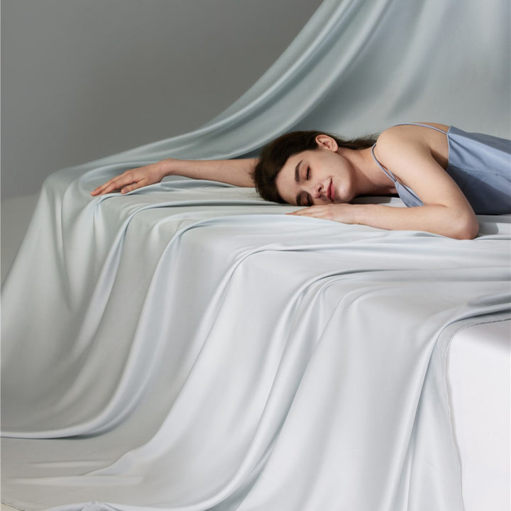 Maulbeere Seide Satin Bettwäsche Set