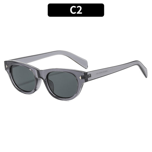Zeitgenössische stilvolle rechteckige Sonnenbrille