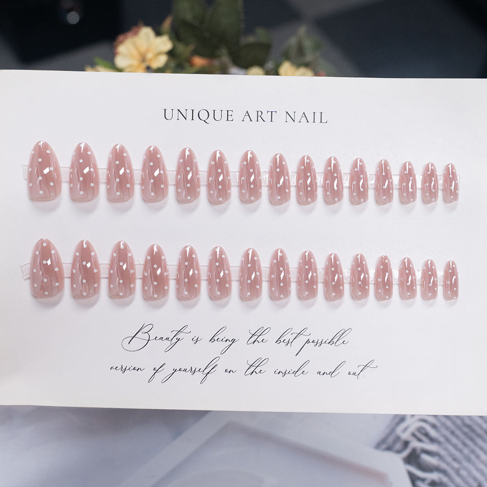 Dekoratives Stiletto Press-On Nagelset