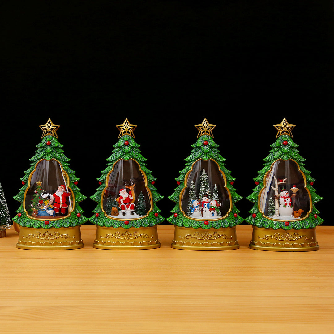 Weihnachtsbaum Schneekugel Karnz