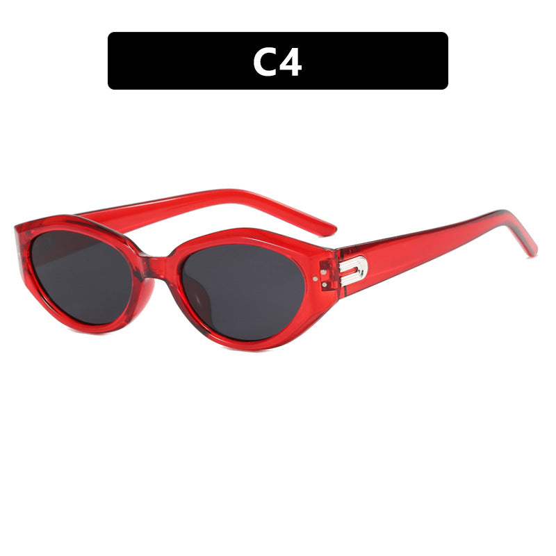 Damen Cat-Eye Sonnenbrille mit elegantem Kunststoffrahmen Karnz