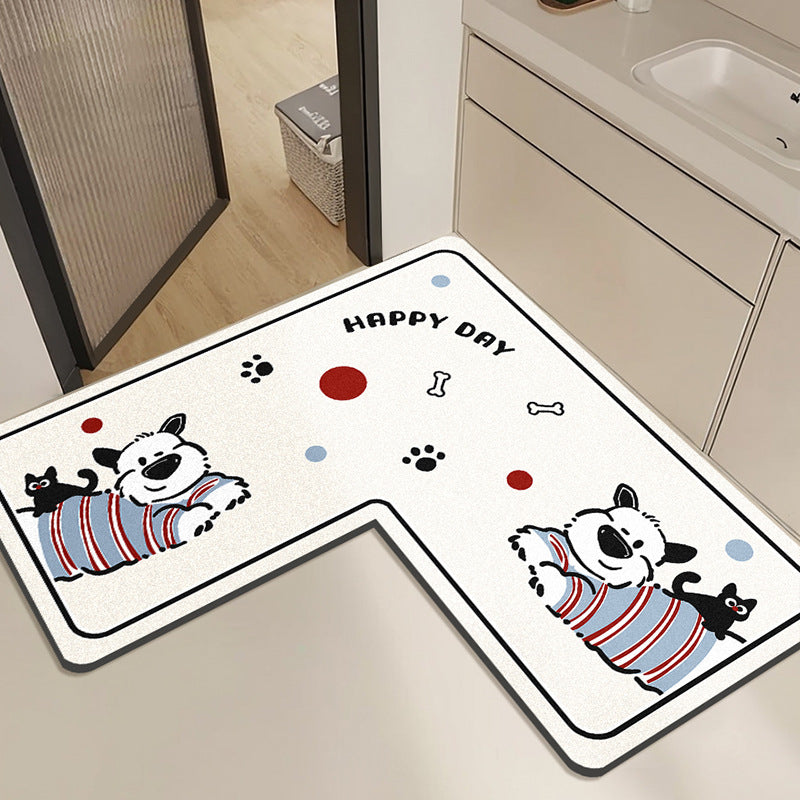 Panda-Themen dekorative Badematte