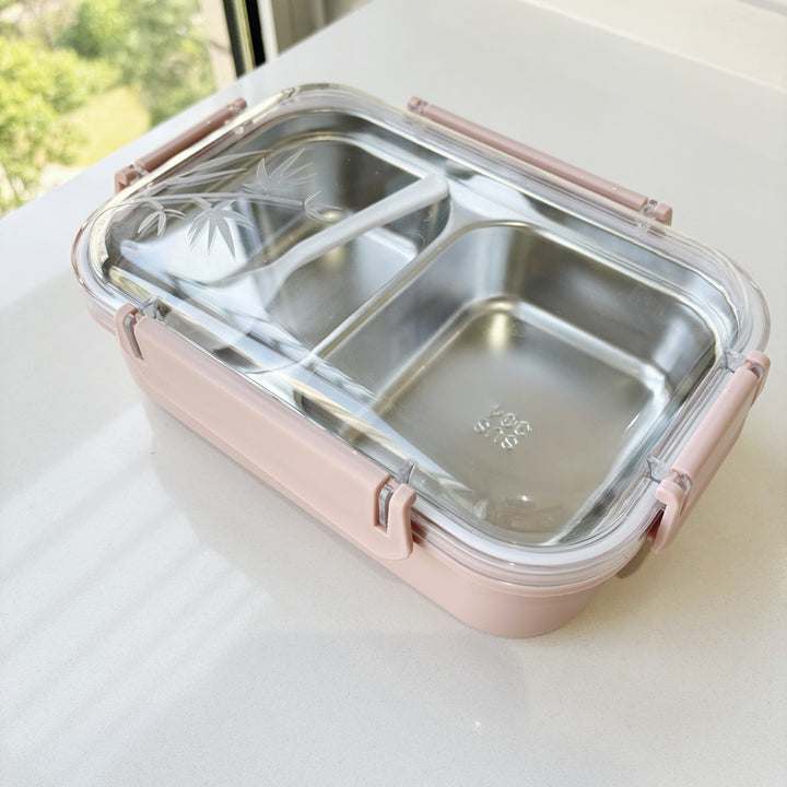 Dual-Compartment Edelstahl Brotdose
