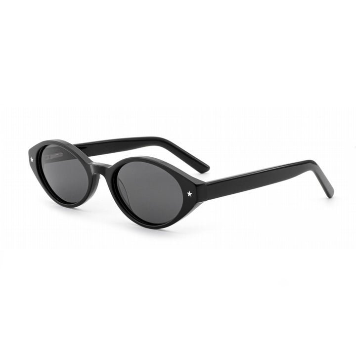 Damen Sonnenbrille im ovalen Retro-Design mit höchstem UV-Schutz Karnz