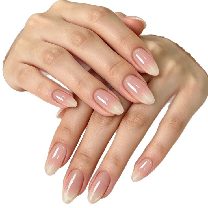 Elegante French Tip Acryl-Nagelverlängerungen Karnz