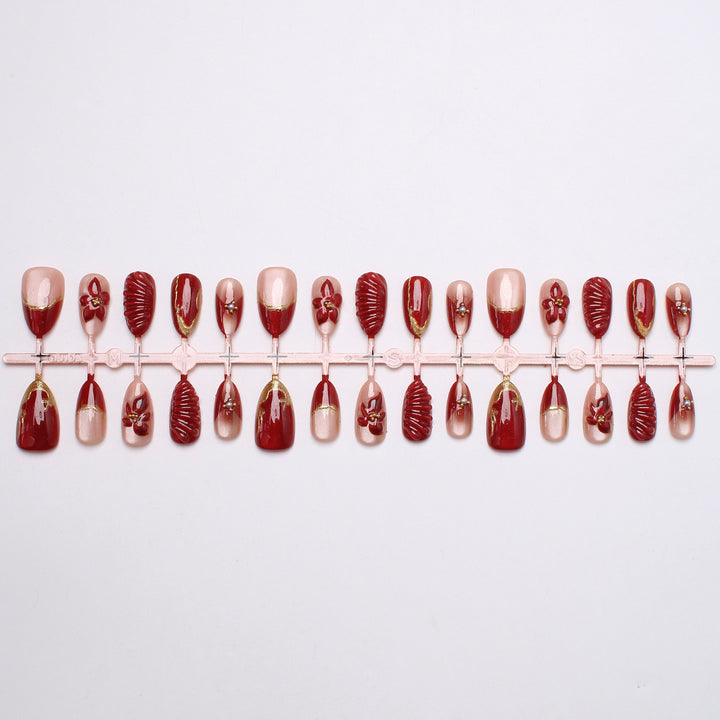 Elegante Press-On-Nagelspitzen Karnz