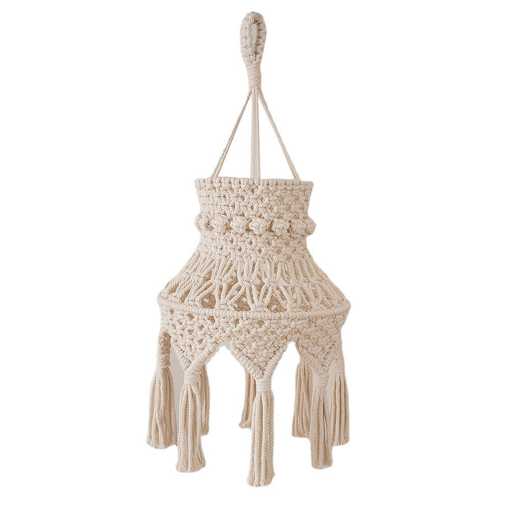 Macramé Hängeleuchte Karnz