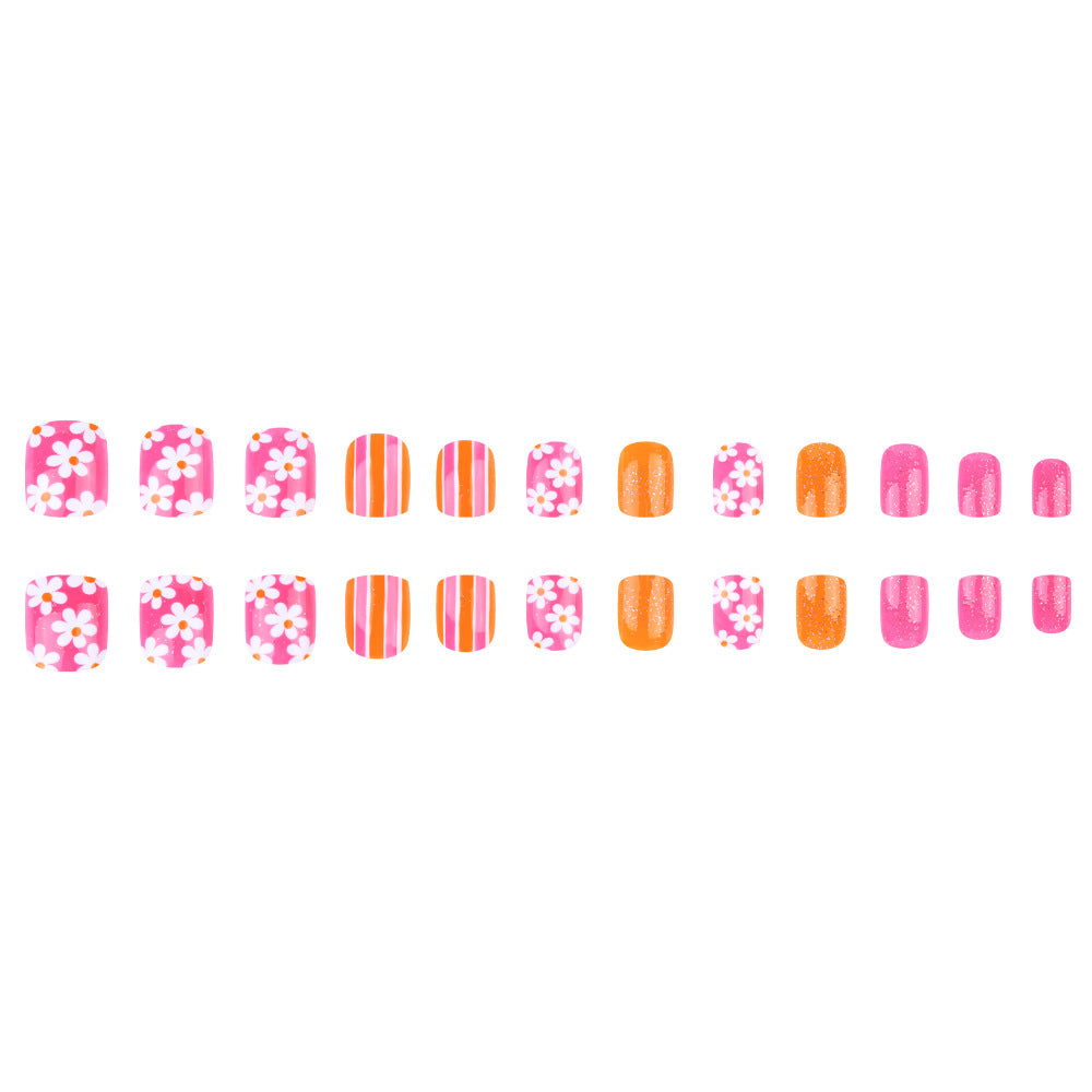 Vibrant Floral Nail Art Kit Karnz