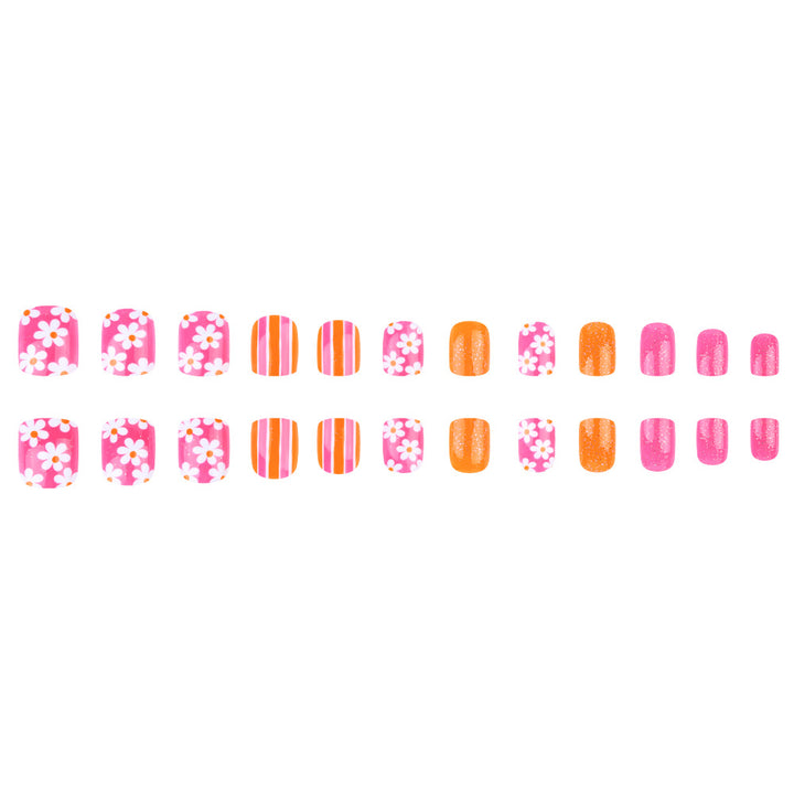 Vibrant Floral Nail Art Kit Karnz