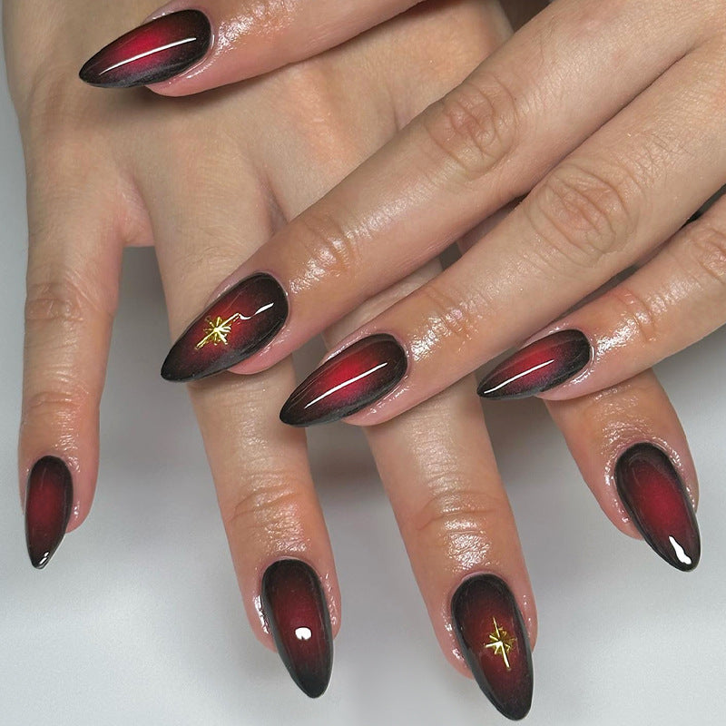 Glänzendes Gradient Press-On Nail Set Karnz