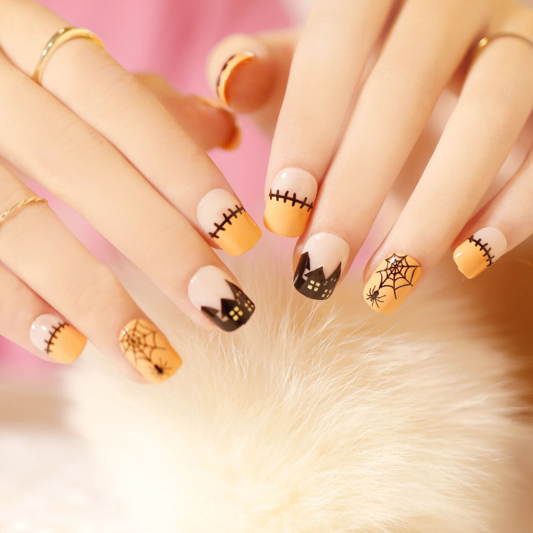 Kreative Halloween Nagelkunst Karnz
