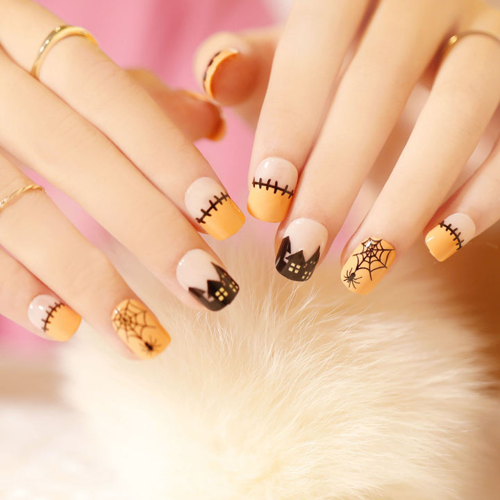 Kreative Halloween Nagelkunst Karnz