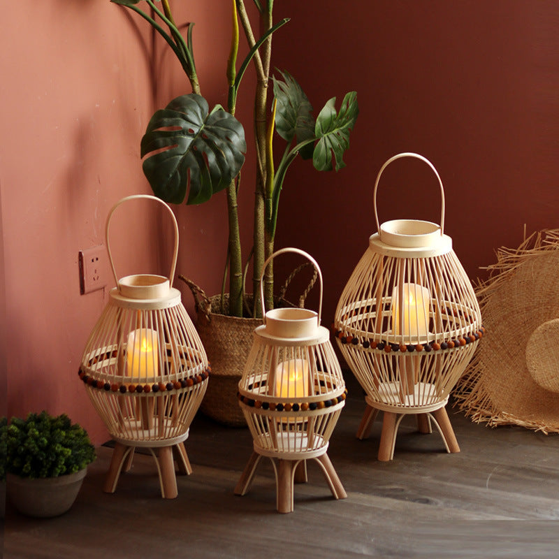 Handgefertigte Laterne im skandinavischen Design Karnz
