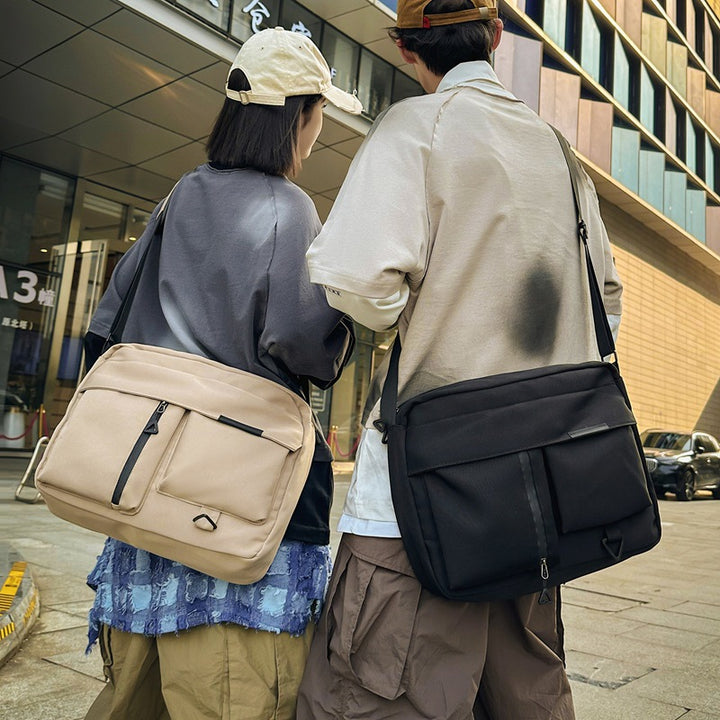 Multi-Fach Laptop Messenger Tasche