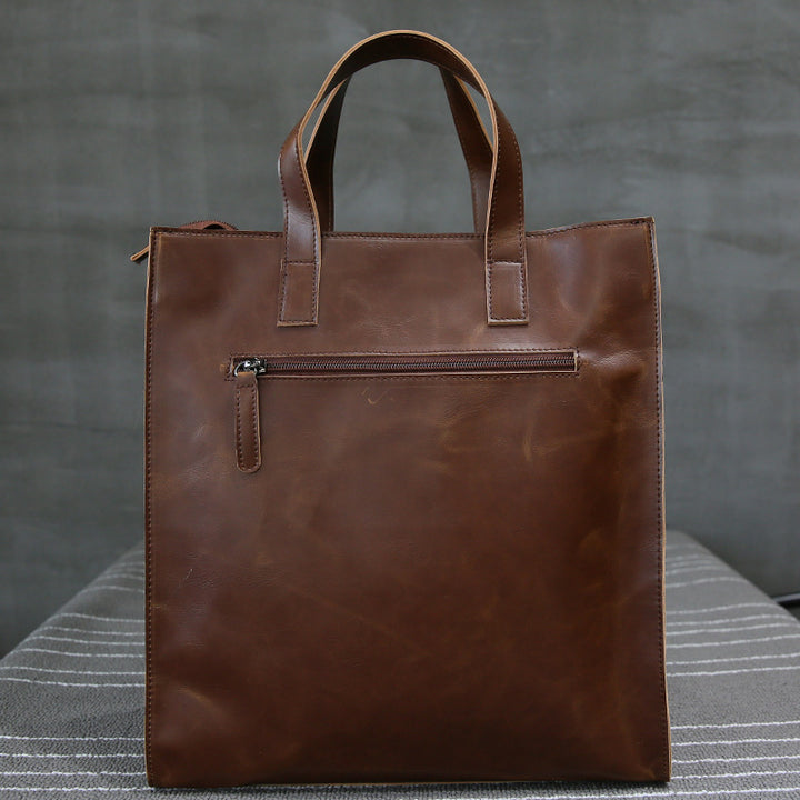 Stilvolle und Geräumige Ledertasche Karnz