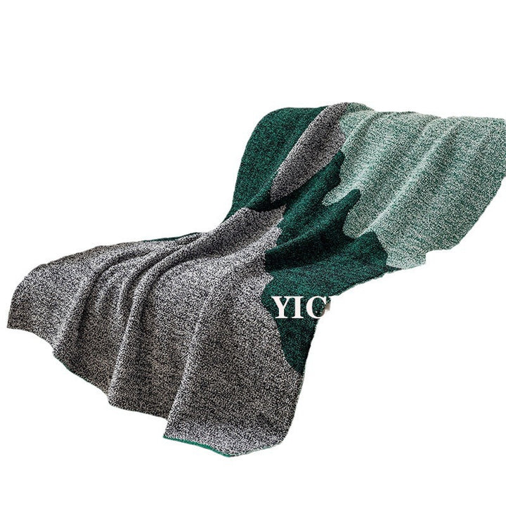 Gemütliche Strickdecke