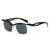 Damen modische Sonnenbrille mit innovativem Rahmen Karnz