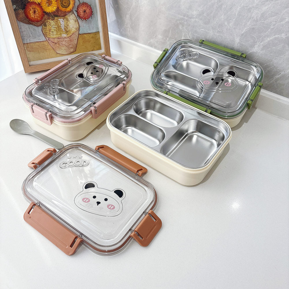 Spaßförmige Mehrbereich-Edelstahl-Lunchbox