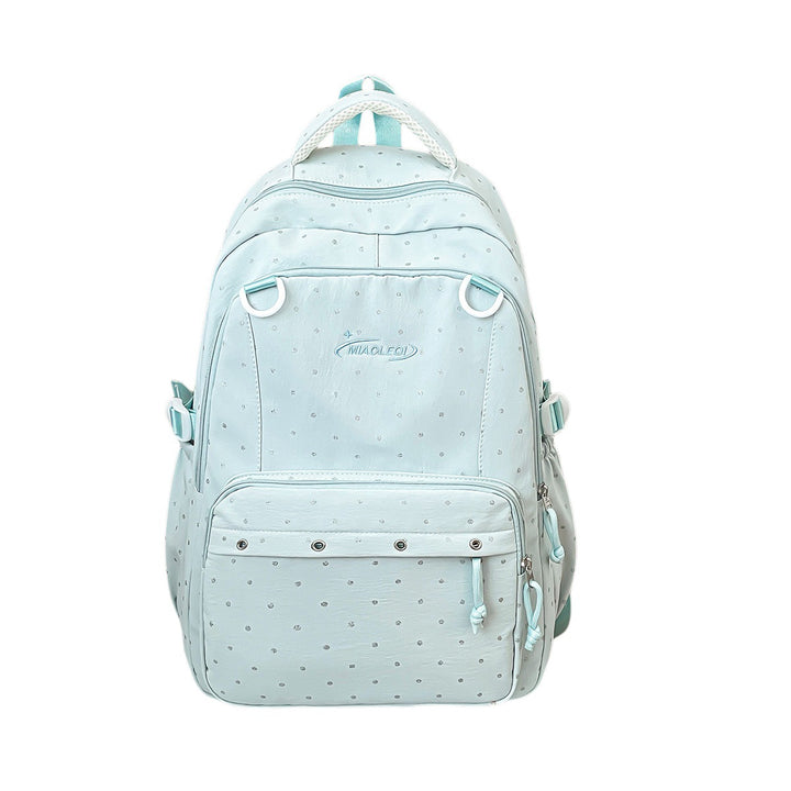 Stylischer Mehrfach-Taschen Rucksack mit niedlichen Accessoires Karnz