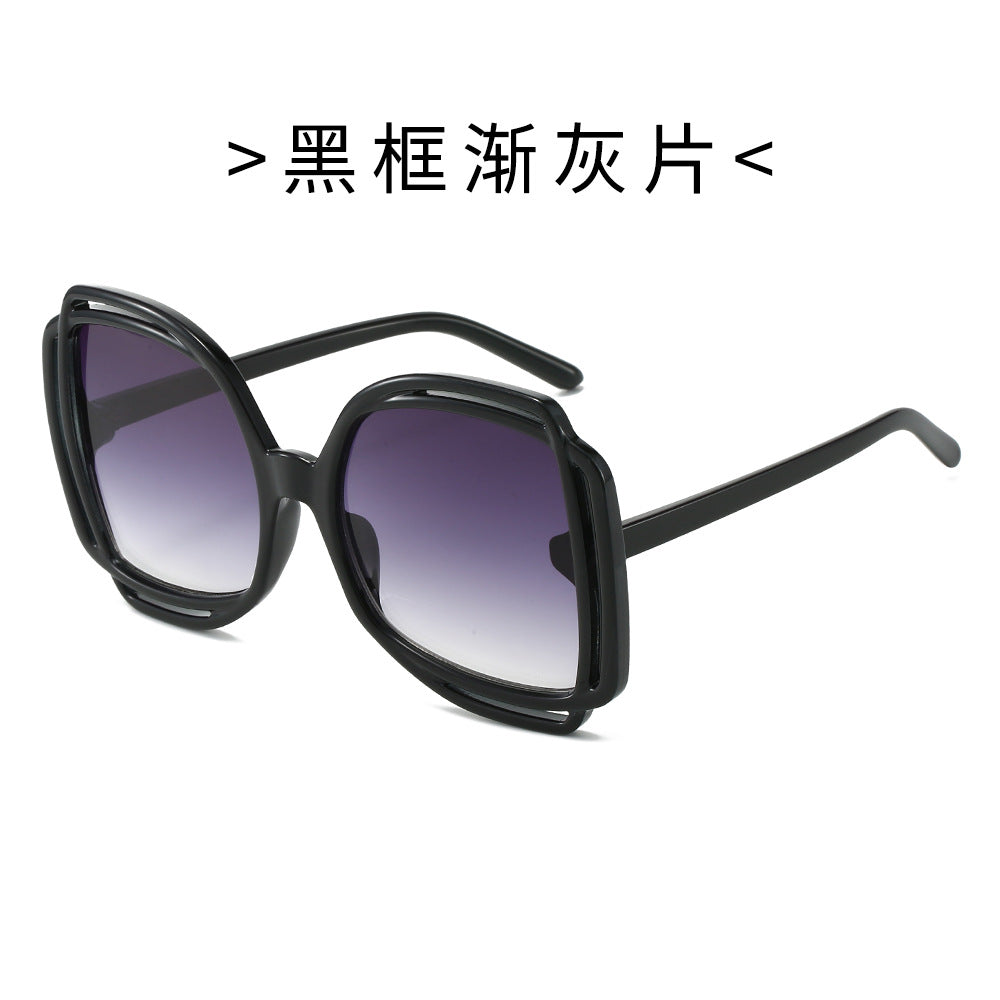 Damen Fashion Sonnenbrille mit modernem Rahmen Karnz