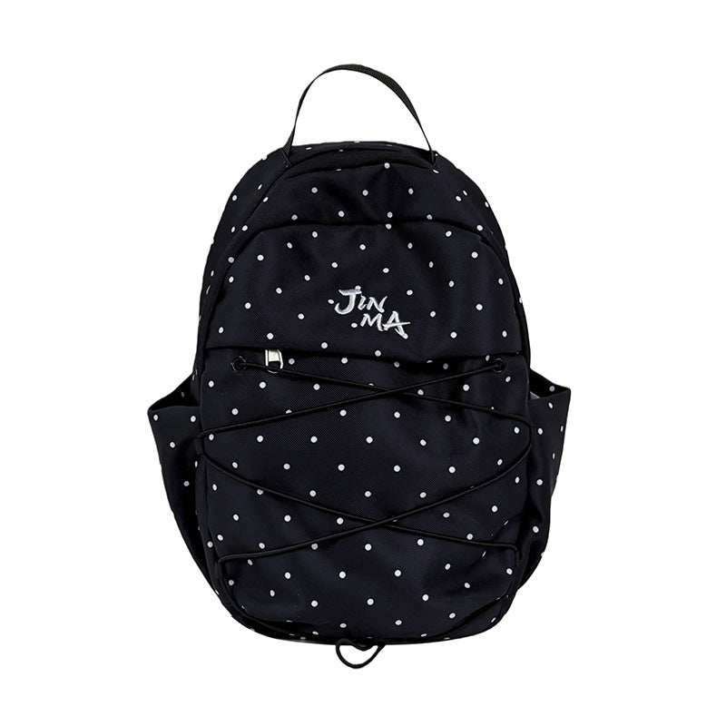 Polka Dot Freizeit Rucksack Karnz 1791205839