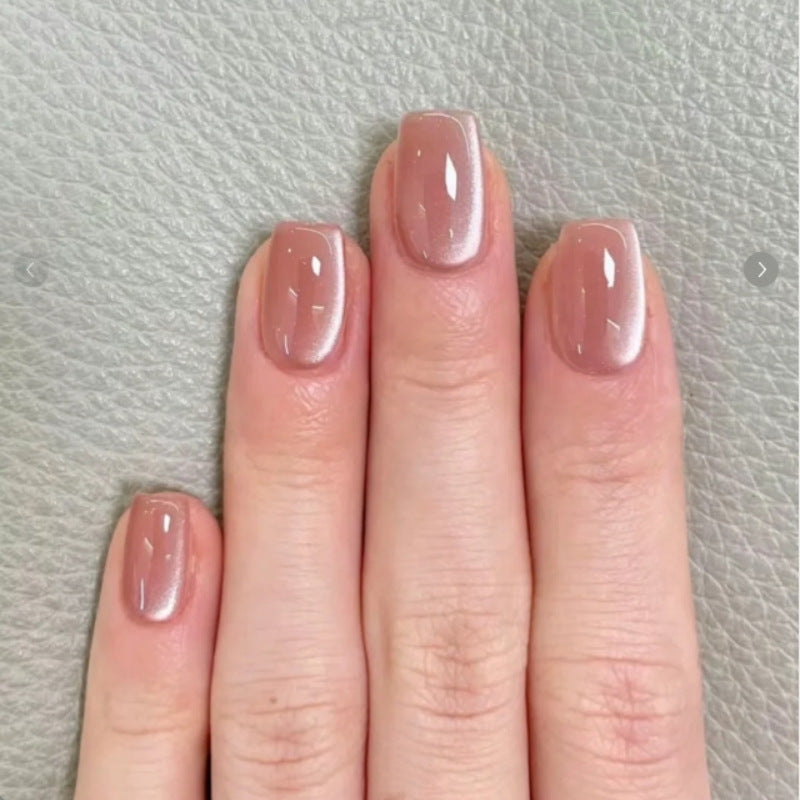 Glänzende Gradient Press-On Nagelspitzen Karnz