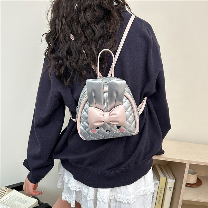 Niedlicher Hasen-Themen Mini-Rucksack Karnz
