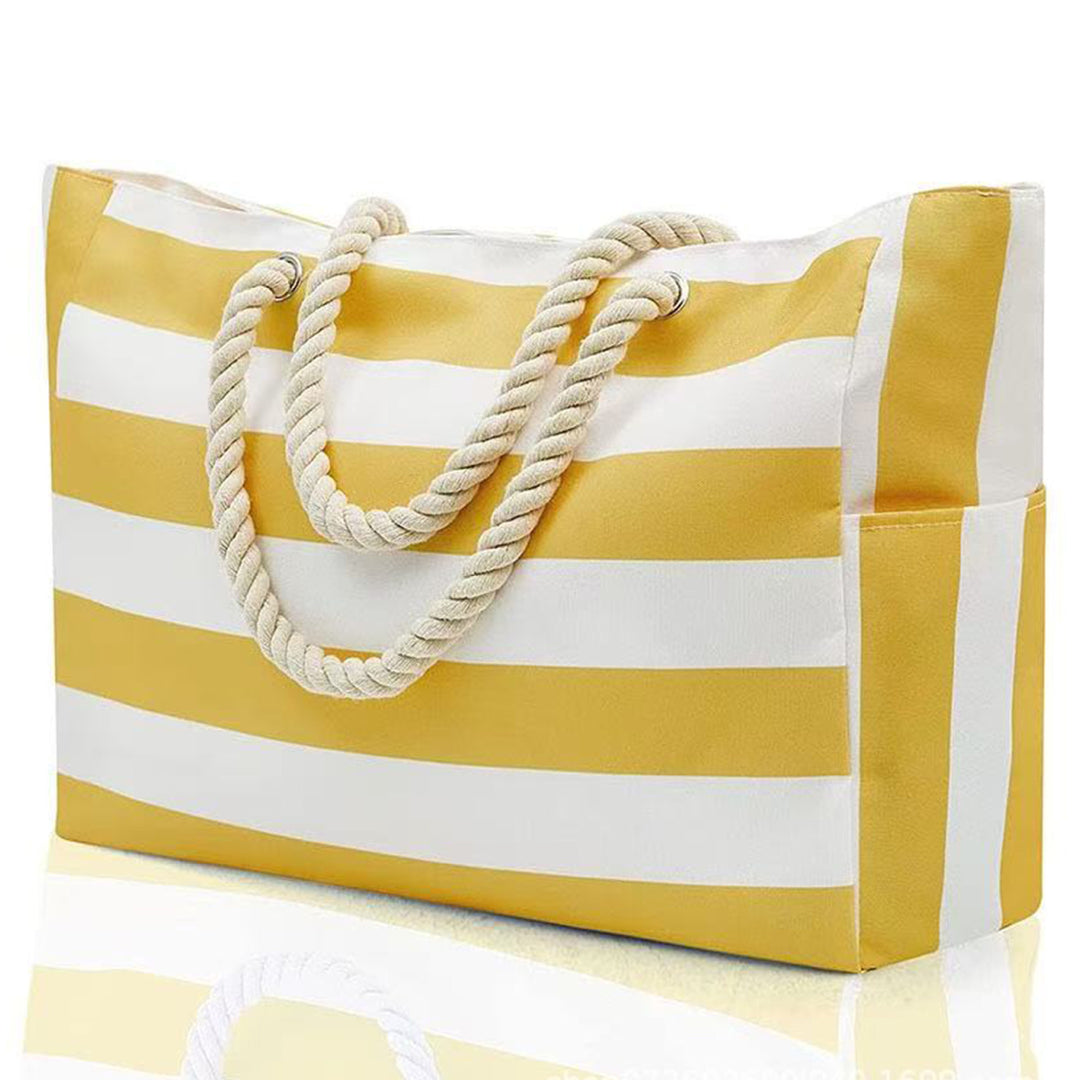 Strandtasche mit Robusten Seilgriffen Karnz