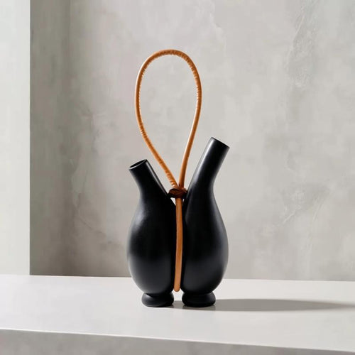Elegante dekorative Blumenvase