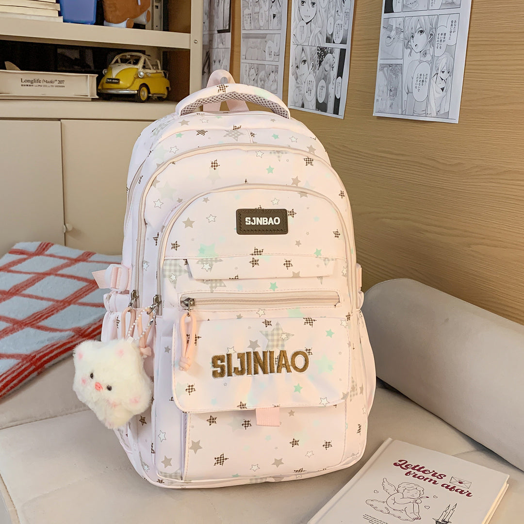 Süßer, mit Sternen verzierten Alltags-Rucksack Karnz