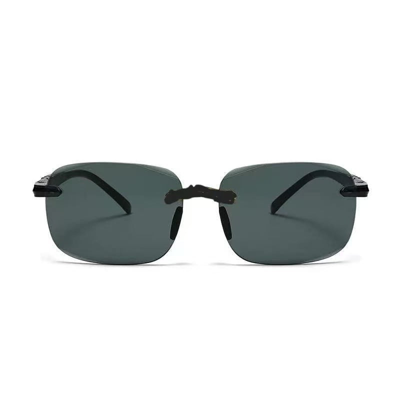 Stylische Übergroße Schild Sonnenbrille Karnz